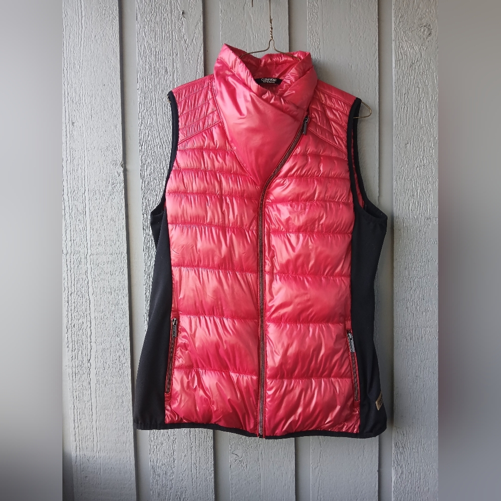 Calvin Klein Full Zip Women's Insulated Puffer Vest- Size L